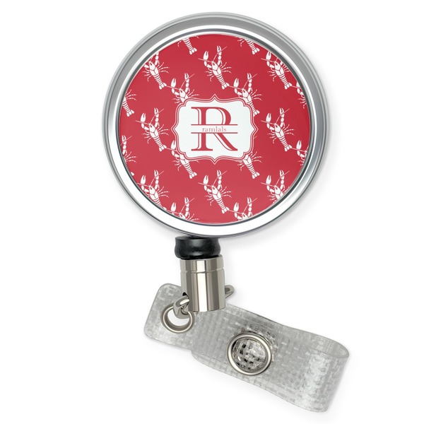 Custom Crawfish Retractable Badge Reel (Personalized)