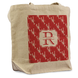 Crawfish Reusable Cotton Grocery Bag (Personalized)
