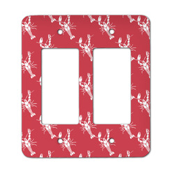 Crawfish Rocker Style Light Switch Cover - Two Switch