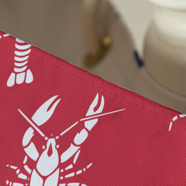 Crawfish Large Rope Tote - Close Up View