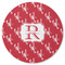 Crawfish Round Rubber Backed Coaster (Personalized)