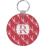 Crawfish Round Plastic Keychain (Personalized)