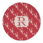 Crawfish Round Linen Placemat - Single Sided (Personalized)