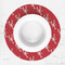 Crawfish Round Linen Placemats - LIFESTYLE (single)