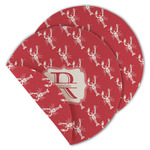 Crawfish Round Linen Placemat - Double Sided - Set of 4 (Personalized)