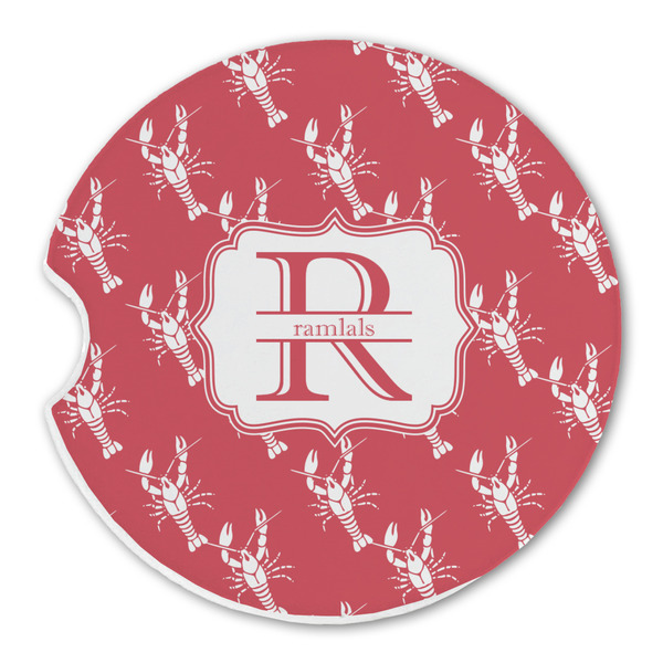 Crawfish Sandstone Car Coaster - Single