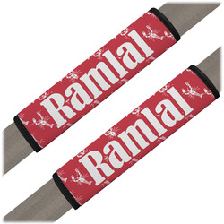 Crawfish Seat Belt Covers (Set of 2) (Personalized)