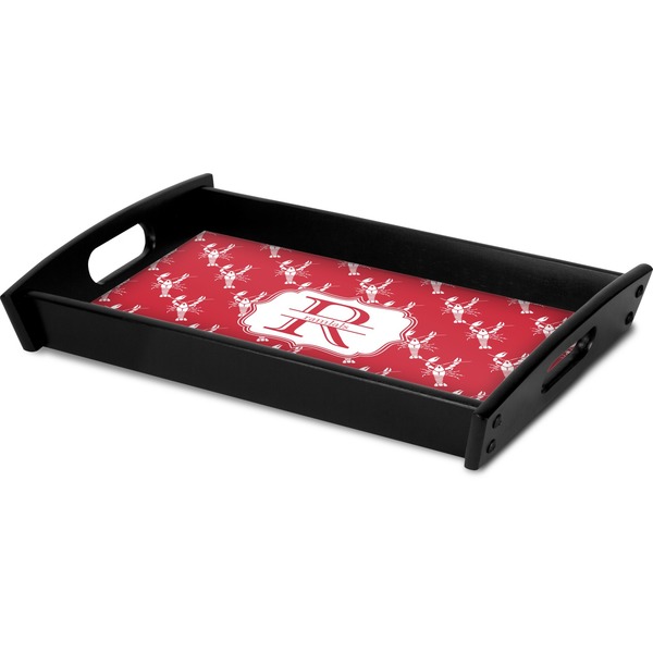 Crawfish Serving Tray Black - Corner