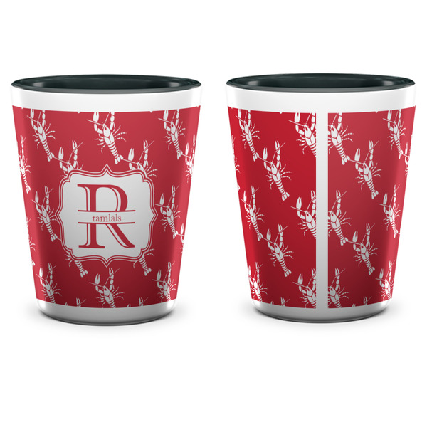Crawfish Shot Glass - Two Tone - APPROVAL