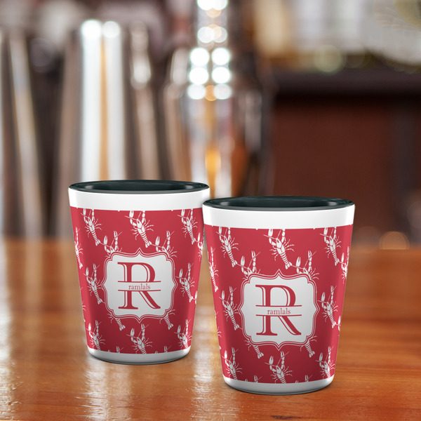 Crawfish Shot Glass - Two Tone - LIFESTYLE