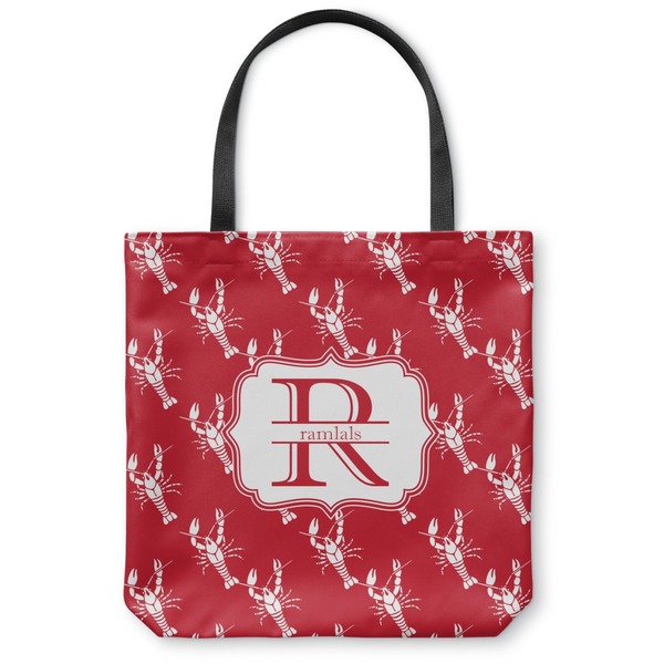Custom Crawfish Canvas Tote Bag - Medium - 16"x16" (Personalized)