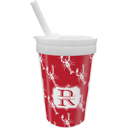 Crawfish Sippy Cup with Straw (Personalized)