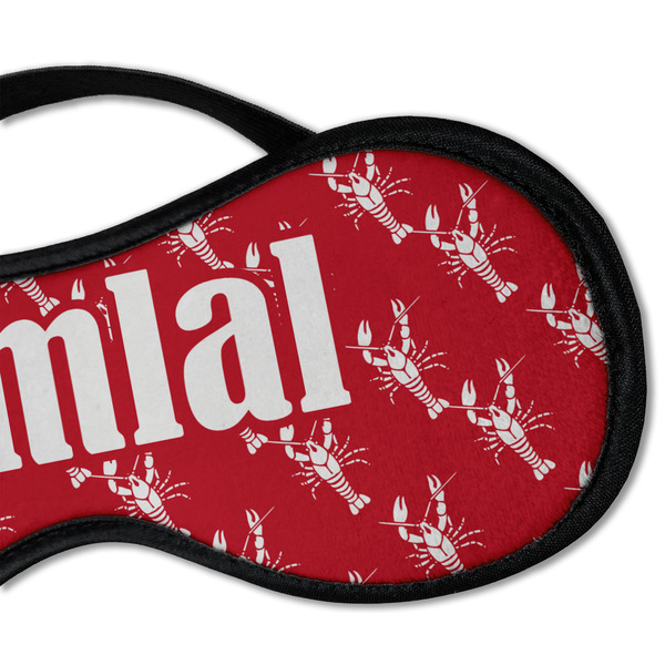 Crawfish Sleeping Eye Mask - DETAIL Large