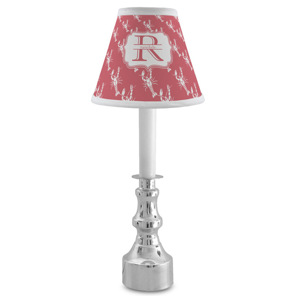 Crawfish Small Chandelier Lamp - LIFESTYLE (on candle stick)