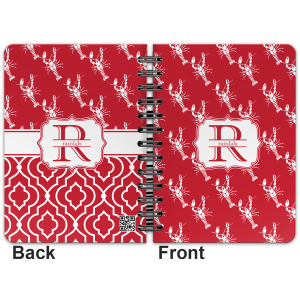 Crawfish Spiral Journal 5 x 7 - Apvl