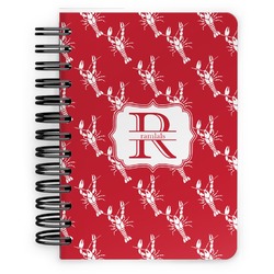 Crawfish Spiral Notebook - 5x7 w/ Name and Initial
