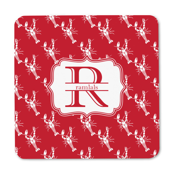 Crawfish Square Fridge Magnet - FRONT