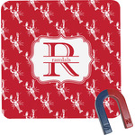 Crawfish Square Fridge Magnet (Personalized)