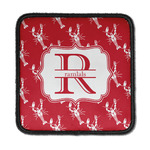 Crawfish Iron On Square Patch w/ Name and Initial
