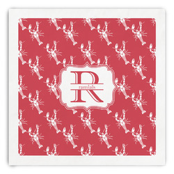 Crawfish Paper Dinner Napkins (Personalized)