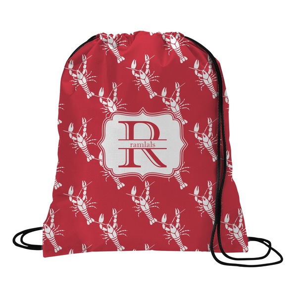 Custom Crawfish Drawstring Backpack (Personalized)