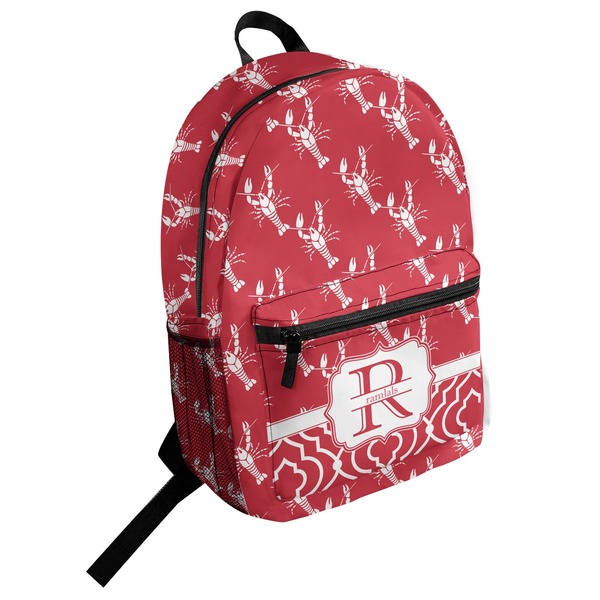 Custom Crawfish Student Backpack (Personalized)