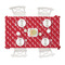 Crawfish Tablecloths (58"x102") - TOP VIEW