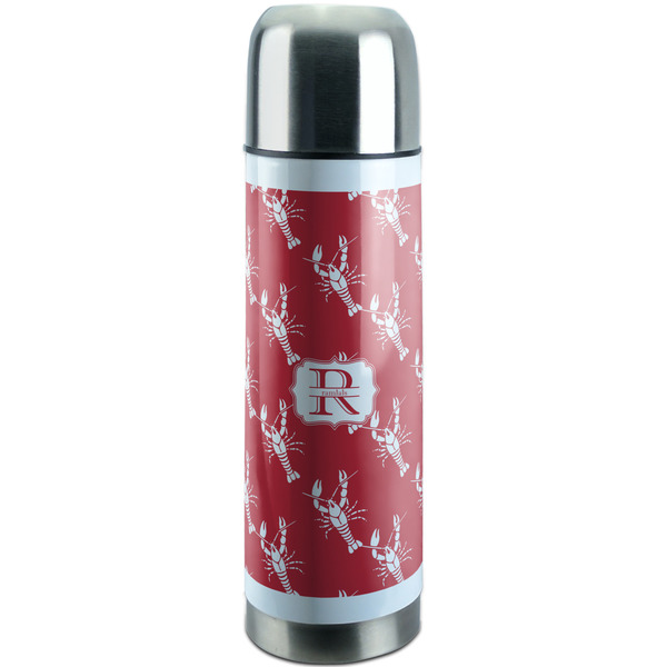 Custom Crawfish Stainless Steel Thermos (Personalized)