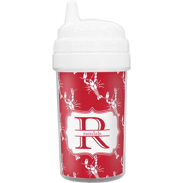 Custom Crawfish Toddler Sippy Cup (Personalized)