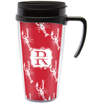 Crawfish Acrylic Travel Mug with Handle (Personalized)
