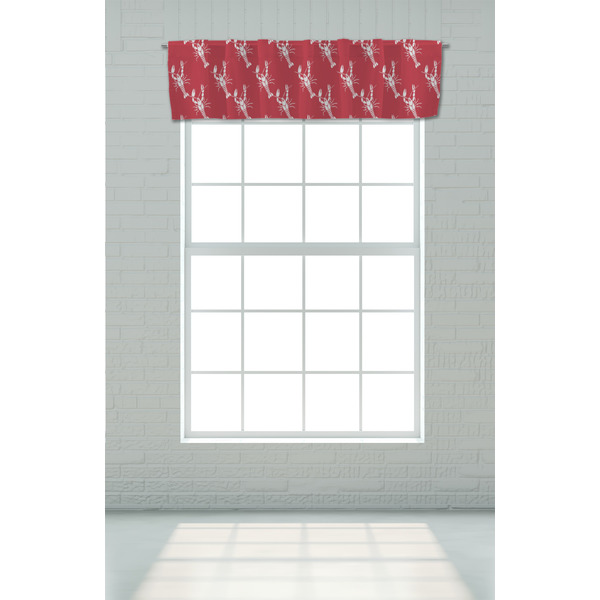 Crawfish Valance - On window