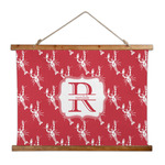 Crawfish Wall Hanging Tapestry - Wide (Personalized)