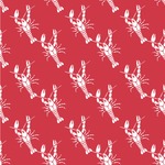 Crawfish Wallpaper & Surface Covering (Water Activated 24"x 24" Sample)