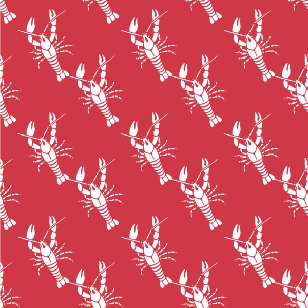 Custom Crawfish Wallpaper & Surface Covering (Water Activated 24"x 24" Sample)