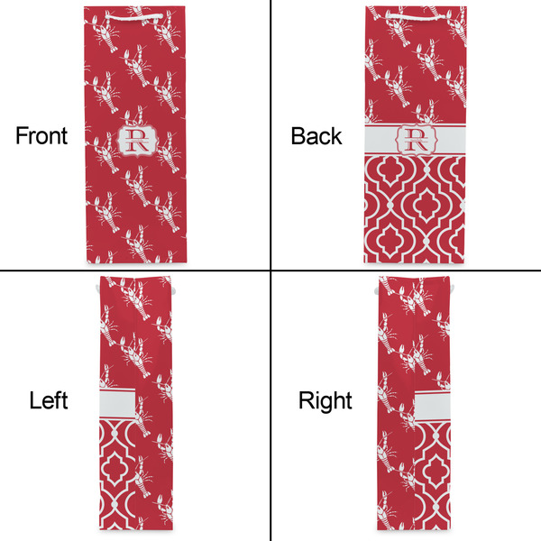 Crawfish Wine Gift Bag - Matte - Approval