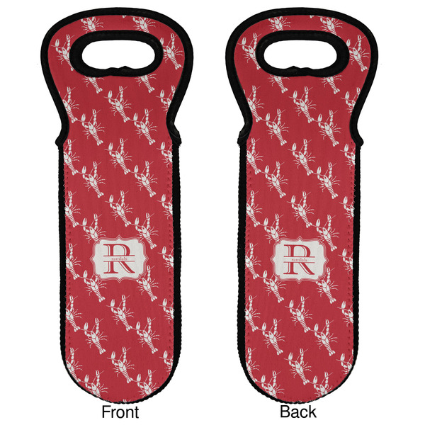 Crawfish Wine Tote Front & Back