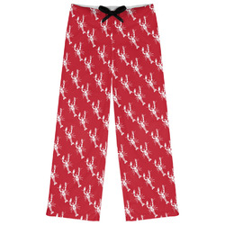 Crawfish Womens Pajama Pants - L