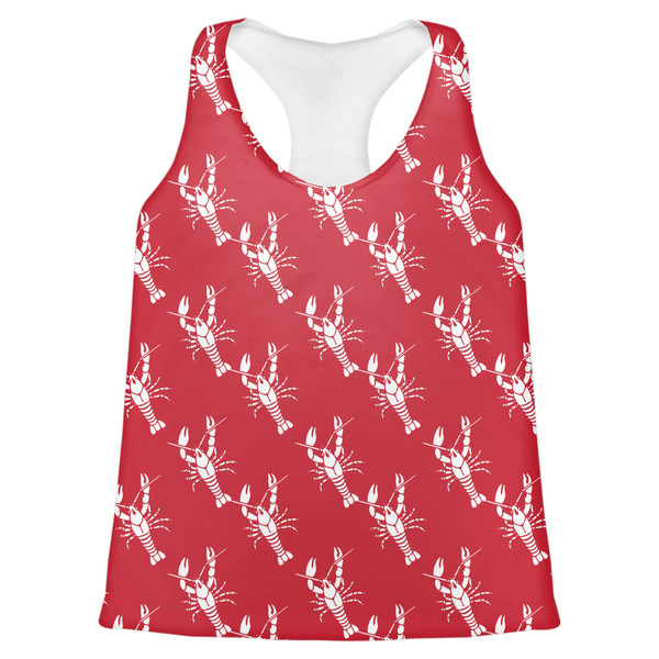 Custom Crawfish Womens Racerback Tank Top - X Large