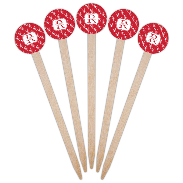 Crawfish Wooden 6" Food Pick - Round - Fan View