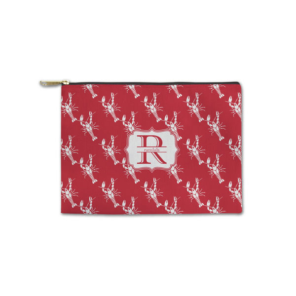 Custom Crawfish Zipper Pouch - Small - 8.5"x6" (Personalized)