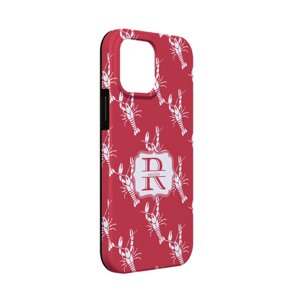 Custom Crawfish iPhone Case - Rubber Lined - iPhone 13 Mini (Personalized)