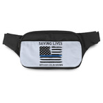 Blue Line Police Fanny Pack (Personalized)