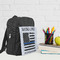 Blue Line Police Kid's Backpack - Lifestyle
