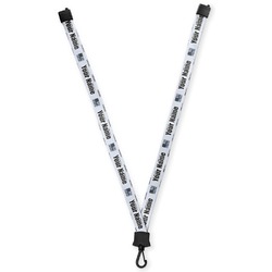 Blue Line Police Lanyard (Personalized)