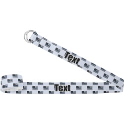 Blue Line Police Yoga Strap (Personalized)
