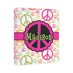Peace Sign Canvas Print (Personalized)