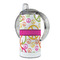 Peace Sign 12 oz Stainless Steel Sippy Cups - FULL (back angle)