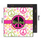 Peace Sign 12x12 Wood Print - Front & Back View