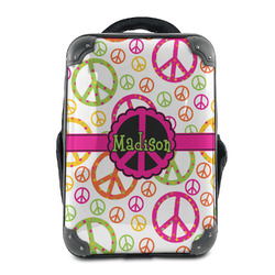 Peace Sign 15" Hard Shell Backpack (Personalized)