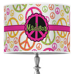 Peace Sign 16" Drum Lamp Shade - Poly-film (Personalized)